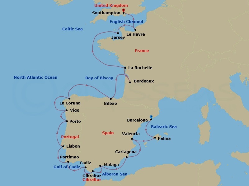 In The Light Of Spring Route Map