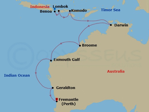 Balinese Immersion Route Map