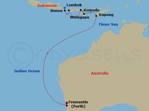 Starlight Sojourn Route Map