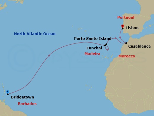 Knot Your Average Crossing Route Map