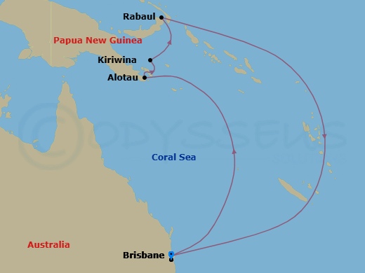 Cruise Route Map