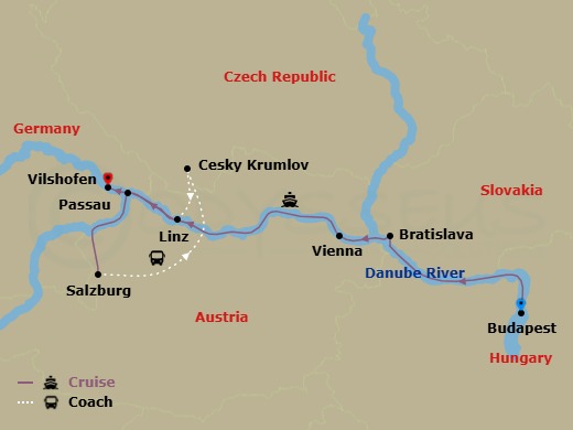 Cruise Route Map