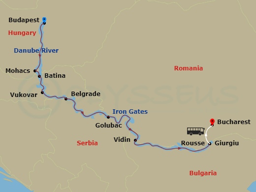 Cruise Route Map