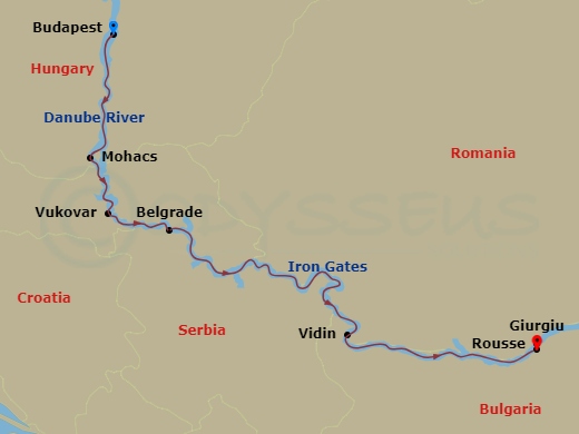 Cruise Route Map