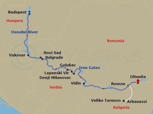 Balkan Discovery Route Map