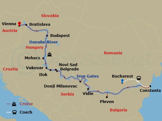 Cruise Route Map