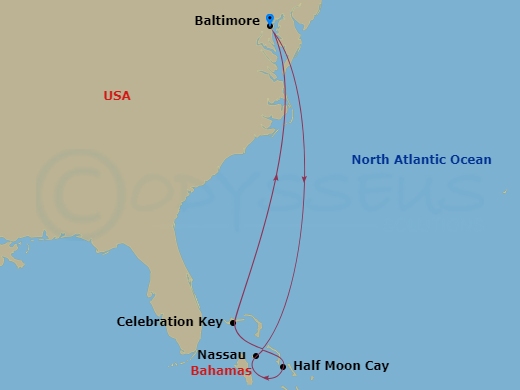 Cruise Route Map