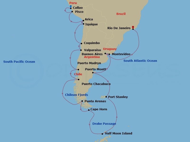 Verdant Empire Route Map