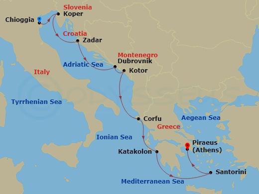 Empires Of The Mediterranean Route Map