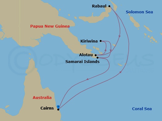 Cruise Route Map