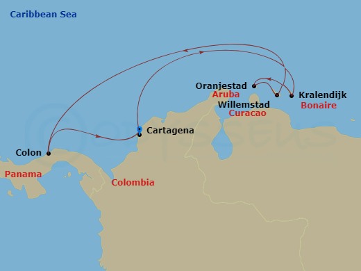 Cruise Route Map