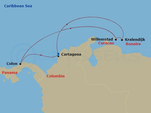 Cruise Route Map