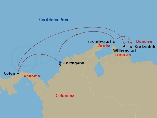 Cruise Route Map