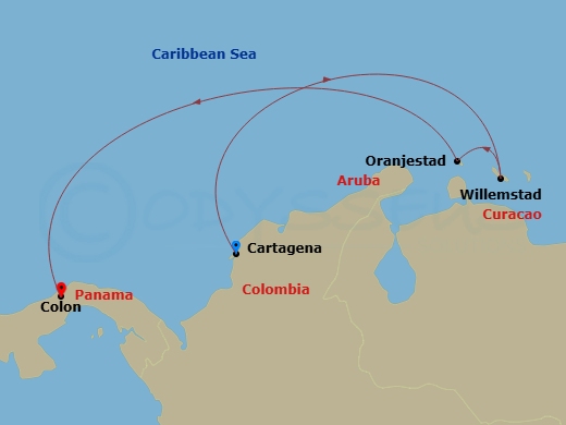 Cruise Route Map