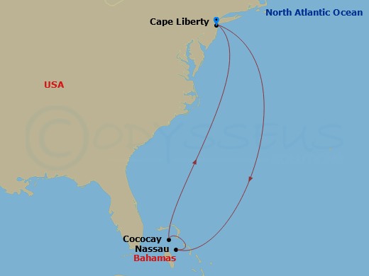Cruise Route Map