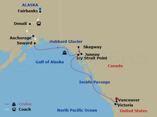 11N Wilderness Frontier Explorer Ct 4B Route Map