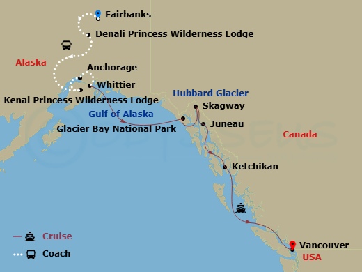Cruise Route Map