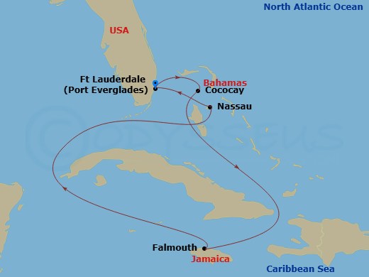 Cruise Route Map