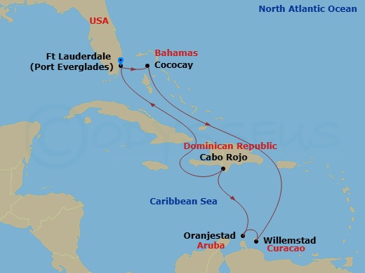 Cruise Route Map