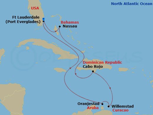 Cruise Route Map