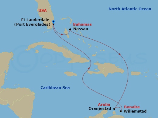 Cruise Route Map