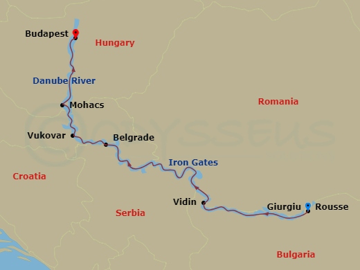 Cruise Route Map