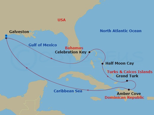 Cruise Route Map