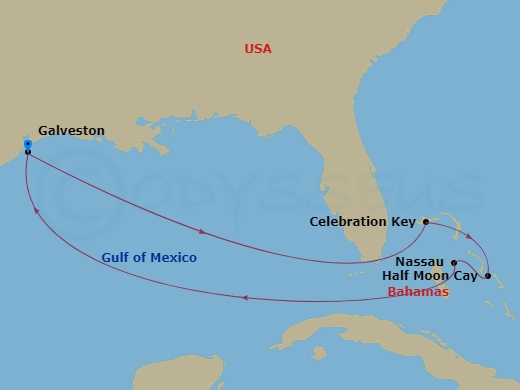 Cruise Route Map