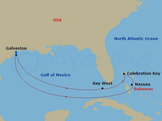 Cruise Route Map