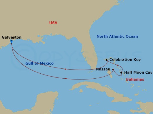 Cruise Route Map