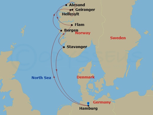 Cruise Route Map