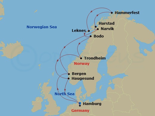 Cruise Route Map