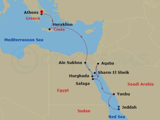 Red Sea Revelries Via The Suez Canal