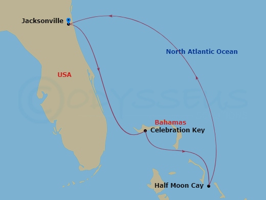 Cruise Route Map