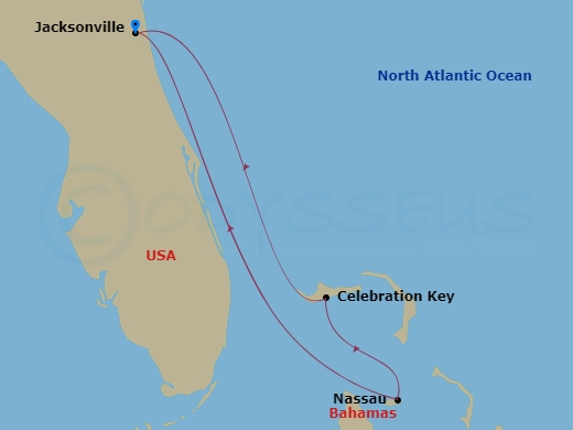 Cruise Route Map
