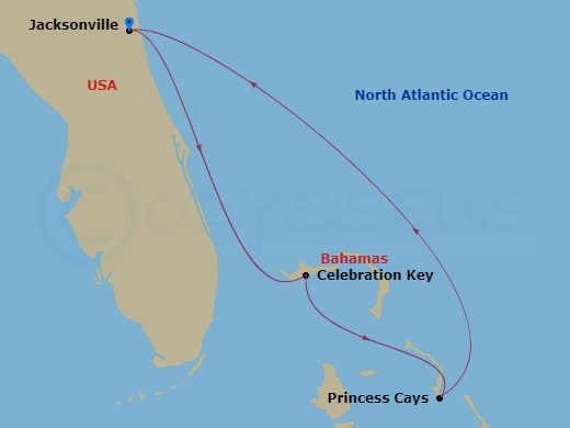 Cruise Route Map