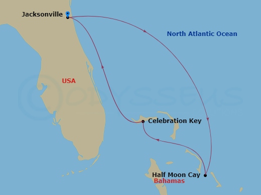 Cruise Route Map