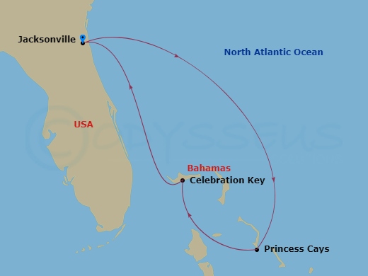 Cruise Route Map