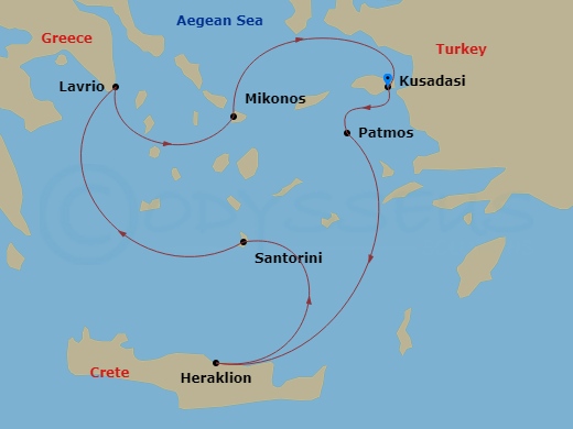 Cruise Route Map