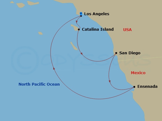 Cruise Route Map