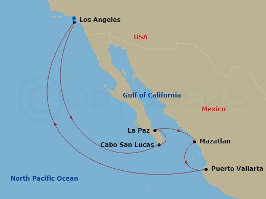 Cruise Route Map