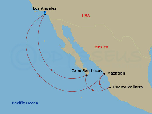 Cruise Route Map