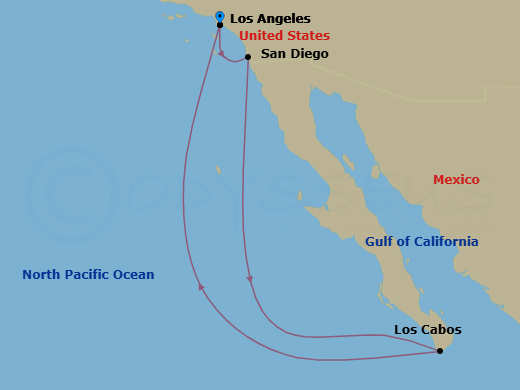 Cruise Route Map