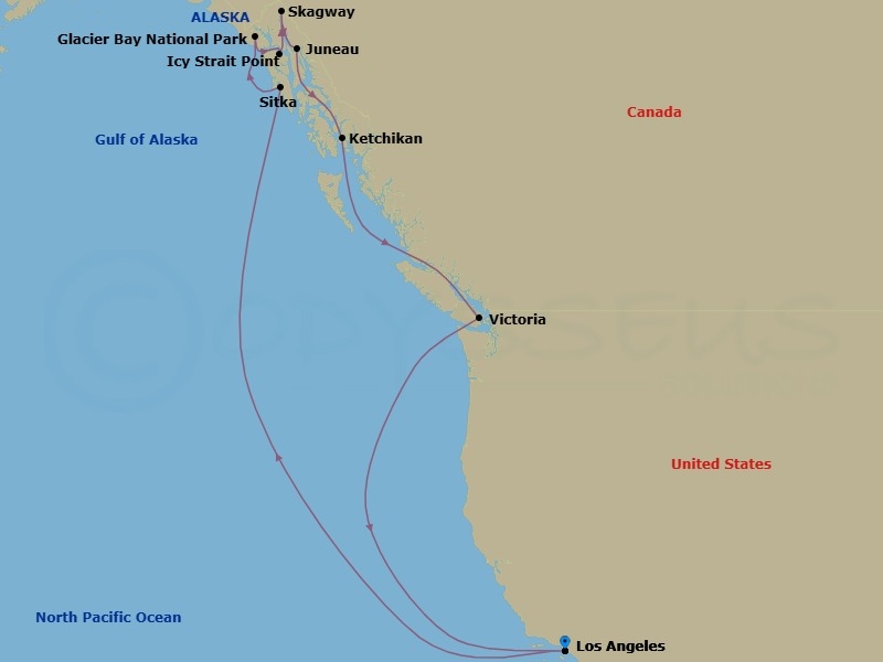 Cruise Route Map