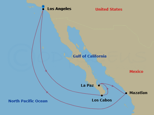 Cruise Route Map