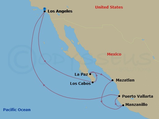 Cruise Route Map