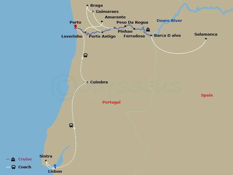 Cruise Route Map