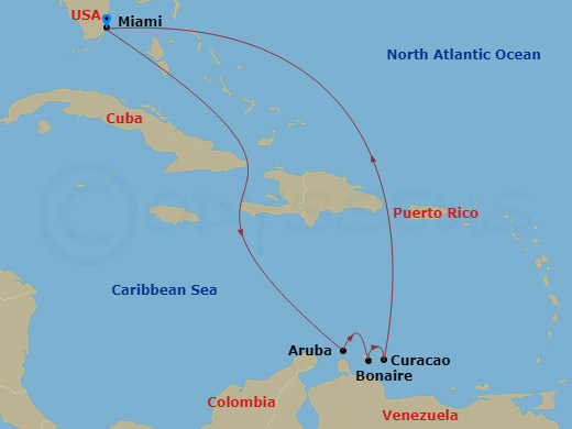 Cruise Route Map