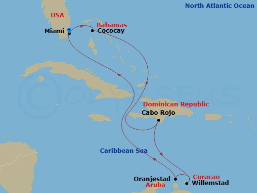 Cruise Route Map