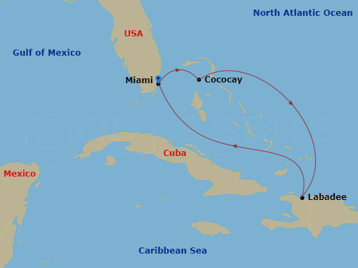 Cruise Route Map